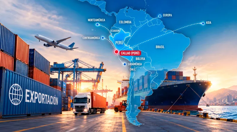 INDUTEX S.A.C. Global Export Map from Peru